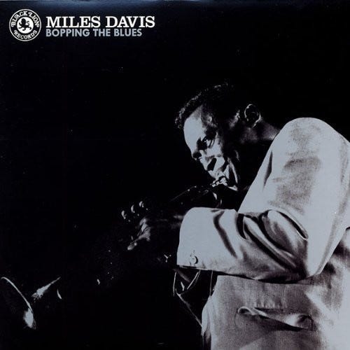 Miles Davis Bopping The Blues LP/Vinyl