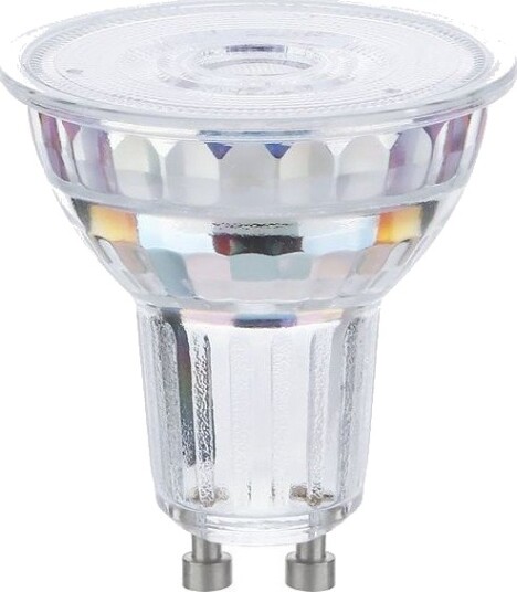 Spl GU10 6W dimbar LED pære 600lm 2700K 36 grader glass Dimbar : Dimbar Kulør : Varm Spl GU10 6W dimbar LED pære 600lm 2700K 36 grader glass Dimbar : Dimbar Kulør : Varm