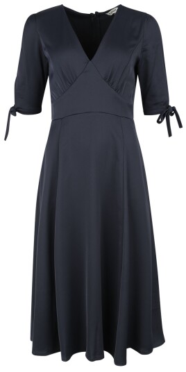 Banned Retro Rockabilly Middellang kjole Bella Swing Dress XS til 4XL Damer blå