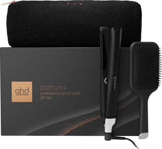 ghd Cashmere Collection Platinum+ Hair Straightener Festive Gift Set i