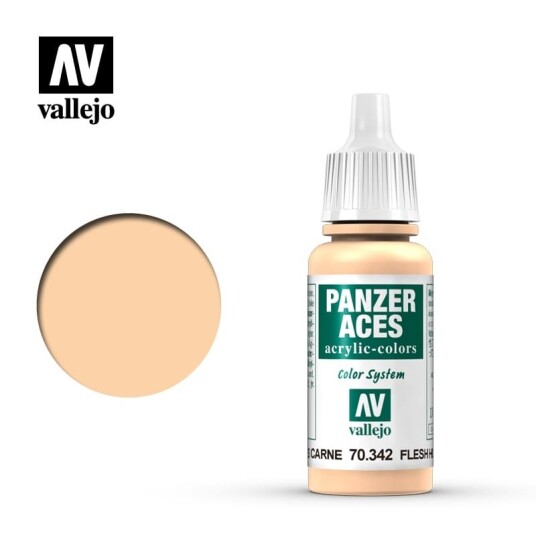 Vallejo Panzer Aces Flesh Highlights 17ml