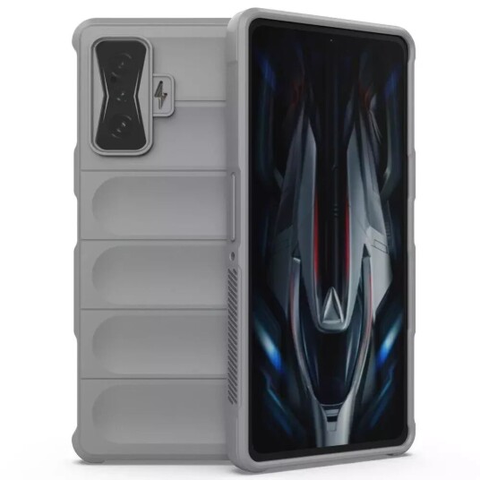 INCOVER Xiaomi Poco F4 GT Fleksibelt Plastdeksel - Lysegrå