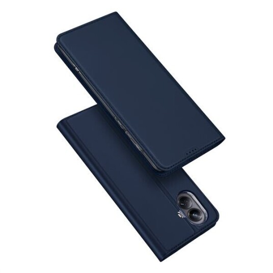 Dux Ducis Dux Ducis Skin Pro-Eteks For Realme 10 Pro Flip-Eteks Kortløbestativ Blå