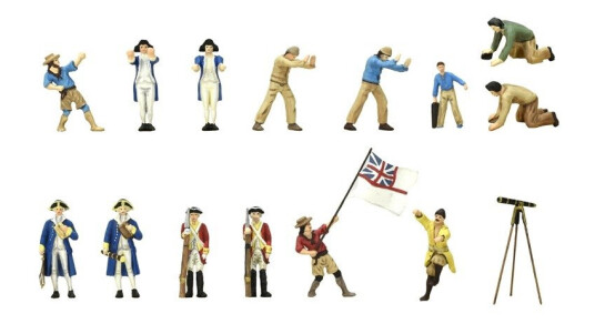 Artesania Latina - HMS Endeavour Metal Figures