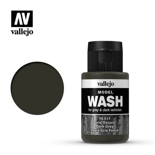 Vallejo Model Wash Dark Grey 35ml