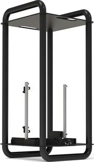 Streacom DA6 XL Mini ITX Kabinett Sølv - SFF Tower uten Strømforsyning Streacom DA6 XL Mini ITX Kabinett Sølv - SFF Tower uten Strømforsyning