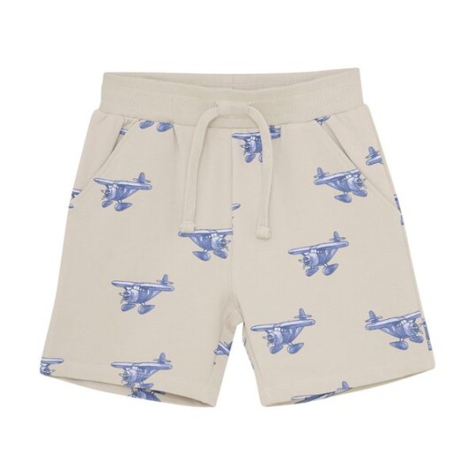 En Fant Shorts Sweat Aop - Cream - 122