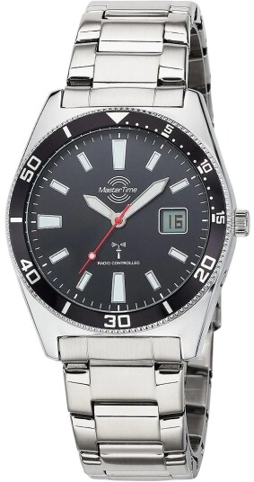 Master Time Herreklokke MTGA 10857 21M Classic Sort/Stål Ø42 mm