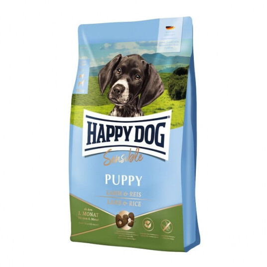 Happy Dog Supreme Sensible Puppy Tørrfôr med Lam og Ris 10 kg Happy Dog Supreme Sensible Puppy Tørrfôr med Lam og Ris 10 kg