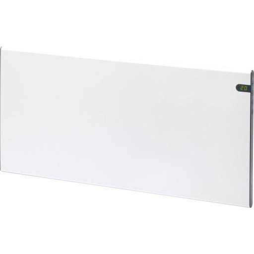 Glamox H30 panelovn med termostat 800W/230V hvit 12 m²