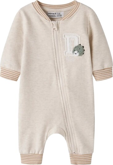 Name It Nbmkoppe Ls Sweat Suit Unb Beige 56
