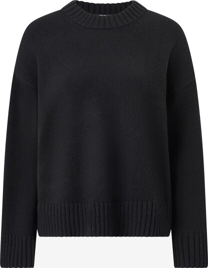 Gina Tricot Genser Crew neck knitted sweater Svart