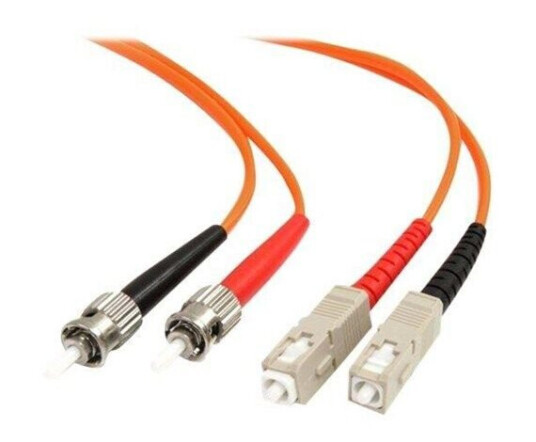 Multimode 62.5/125 Duplex Fiber Patch Cable ST-SC