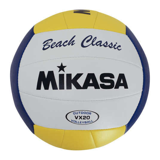 Mikasa VX20 Beach, volleyball official size BLUE/WHITE/YELLOW Mikasa VX20 Beach, volleyball official size BLUE/WHITE/YELLOW