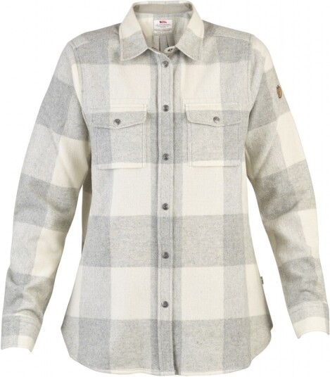 Fjellreven Canada Shirt, Dame Fog/Chalk White S Fjellreven Canada Shirt, Dame Fog/Chalk White S