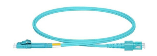 patch cable - 2 m - aqua