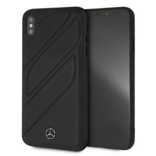 Mercedes Mobildeksel iPhone XS Max Hardcase Svart New Organic I