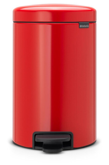 Brabantia New Icon pedalbøtte 12 liter passion red (rød) Brabantia New Icon pedalbøtte 12 liter passion red (rød)
