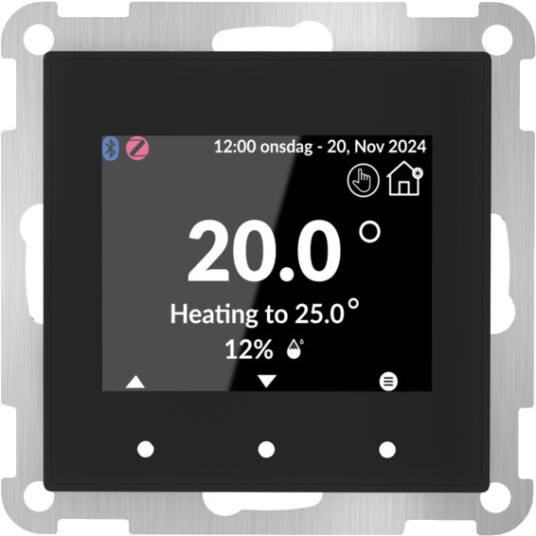 Namron Simplify Termostat 16A Sort