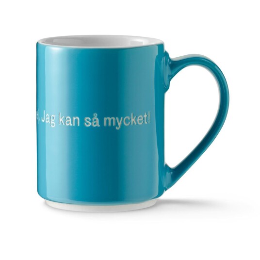Design House Astrid Lindgren kopp, "Det är konstigt med mig ..." Svensk tekst Design House Astrid Lindgren kopp, "Det är konstigt med mig ..." Svensk tekst