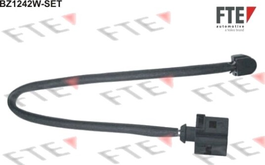 Slitekontakt bremsekloss FTE 9410167 Slitekontakt bremsekloss FTE 9410167