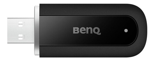 BenQ WD02AT 2-i-1 WiFi 6 og Bluetooth 5.2 Adapter USB-A Svart