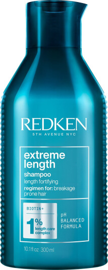 Redken Extreme Length Sjampo 300ml med Fuktgivende og Reparerende Egenskaper for Skadet Hår Redken Extreme Length Sjampo 300ml med Fuktgivende og Reparerende Egenskaper for Skadet Hår