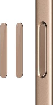 Northjo kamerakontrollknapp herdet glassbeskyttelse for iPhone 16 Pro/16 Pro Max/16/16 Plus - 2 stk. - Ørken