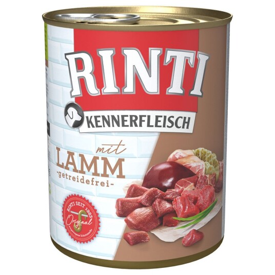 Rinti Connoisseur Kjøtt 1 X 800 G Med Lam