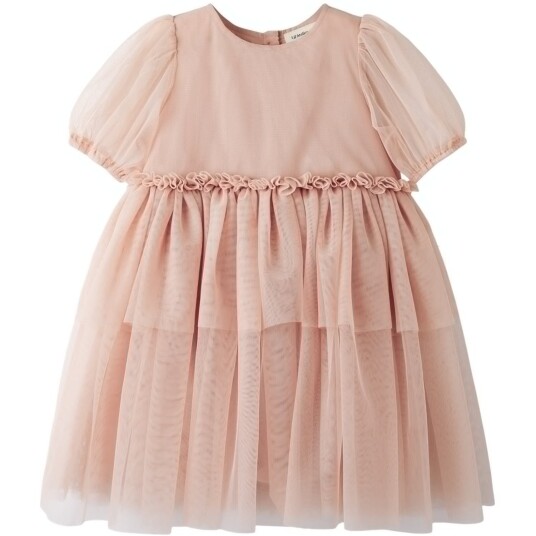 Lil"Atelier Misty Rose Nmfliberty Ss Tyll Kjole Lil 110 Lil"Atelier Misty Rose Nmfliberty Ss Tyll Kjole Lil 110