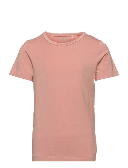 Minymo Blouse Ss Bamboo Pink 110 Minymo Blouse Ss Bamboo Pink 110