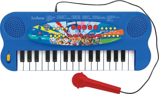 Lexibook Paw Patrol Tastatur Med Mikrofon Paw Patrol-Tastatur Med Mikrofon 077871