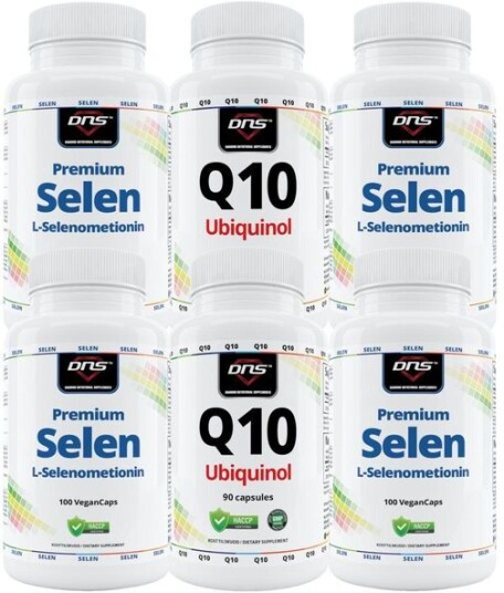 DNS Nyhet! Q10 Og Selen - 6 Mnd Forbruk!