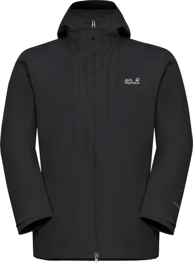 Jack Wolfskin Men"s Icecape 3in1 Down Jacket Black L