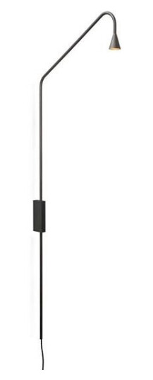 Trizo 21 Austere Vegglampe Gunmetal Trizo 21 Austere Vegglampe Gunmetal