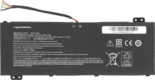 Movano-Batteri Ap18e7m Batteri BT/AC-330 Movano-Batteri Ap18e7m Batteri BT/AC-330