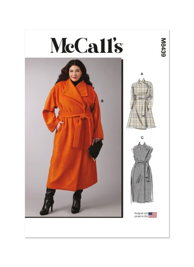 McCall's 8439 - Kåpe & Vest W2 (20W-22W-24W-26W-28W)