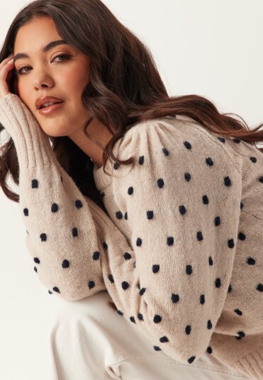 Vila Vidottie L/S O NECK KNIT TOP O