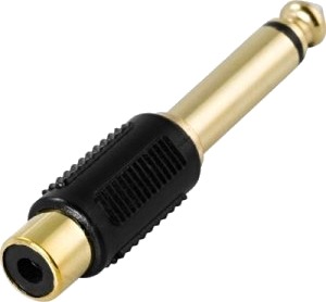 Multimediaadapter RCA ho til 6,3 mm ha, mono