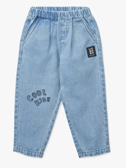 Liewood Borris Placement Denim Pants Blue 104