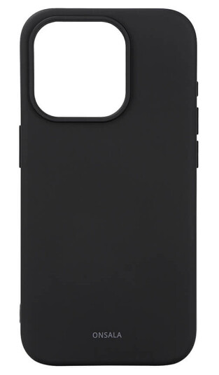 Onsala iPhone 15 Pro Silikondeksel MagSafe Svart