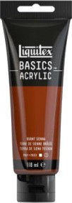 Liquitex Basics 118Ml Burnt Sienna 127 Akrylmaling