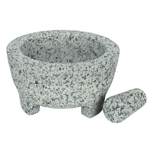 Molcajete Morter / Pistill Granitt Molcajete Morter / Pistill Granitt