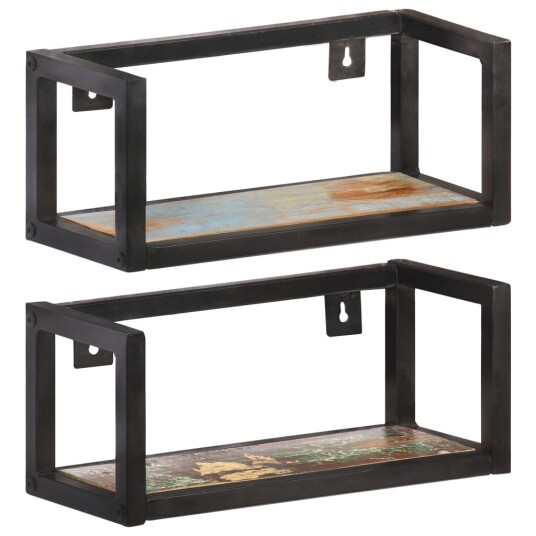 Vegghyller 2 stk 40 cm gjenvunnet heltre 8720286069684