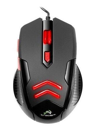 Tracer Battle Heroes Scout - mouse - USB - Mus - Optisk - 6 - Rød
