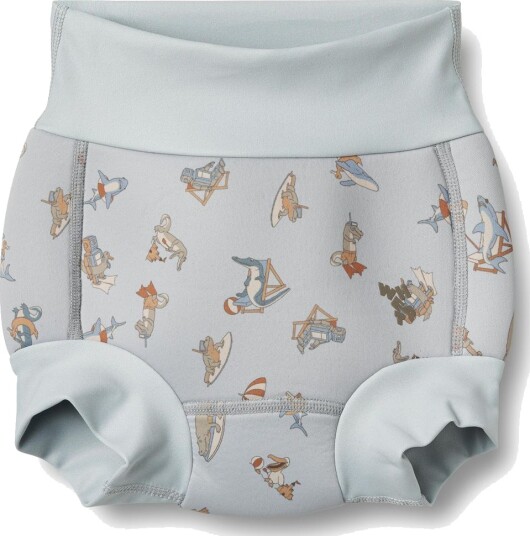 Wheat Neoprene Swim Pants Anker Swim Club (L : 1 2 år)