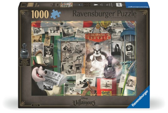 Puslespill 1000 Villainous Pete Ravensburger Puslespill 1000 Villainous Pete Ravensburger