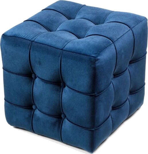 Ameias Sittepuff 42 cm Marineblå