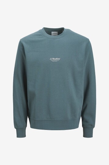 Jack & Jones Collegegenser jjeSoho Sweat Crew Neck Grå
