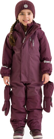 Viking Toasty Vinterdress Plum 92 Viking Toasty Vinterdress Plum 92